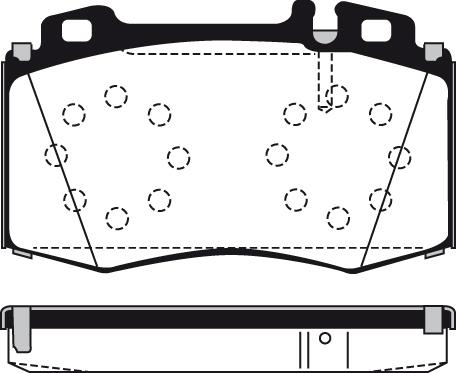 Roulunds Braking 51912681 - Гальмівні колодки, дискові гальма avtolavka.club