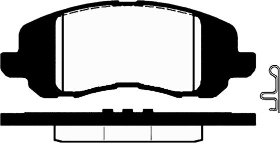 Raicam RA.1056.0 - Гальмівні колодки, дискові гальма avtolavka.club