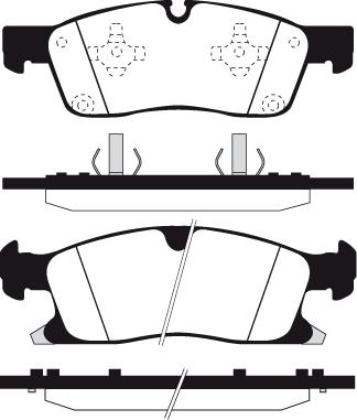 Magneti Marelli 363916060772 - Гальмівні колодки, дискові гальма avtolavka.club