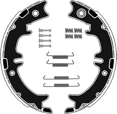 Raicam RA28861 - Комплект гальм, ручник, парковка avtolavka.club