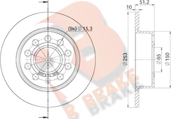 FREMAX V10-40077 - Гальмівний диск avtolavka.club