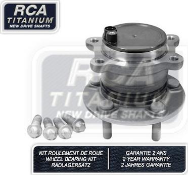 RCA France RCAK1458 - Комплект підшипника маточини колеса avtolavka.club