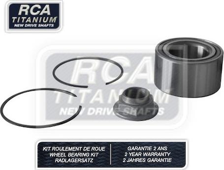 RCA France RCAK1420 - Комплект підшипника маточини колеса avtolavka.club