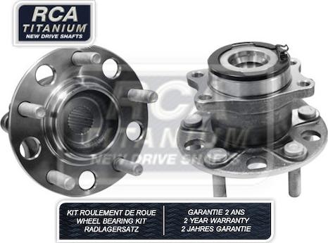 RCA France RCAK1421 - Комплект підшипника маточини колеса avtolavka.club