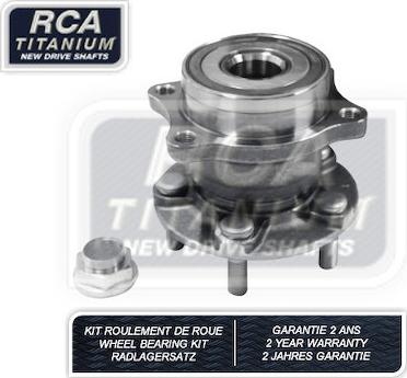 RCA France RCAK1515 - Комплект підшипника маточини колеса avtolavka.club