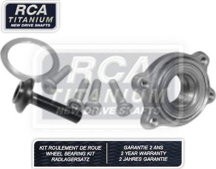 RCA France RCAK1058 - Комплект підшипника маточини колеса avtolavka.club