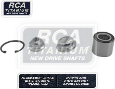 RCA France RCAK1190 - Комплект підшипника маточини колеса avtolavka.club