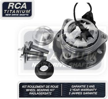 RCA France RCAK1142 - Комплект підшипника маточини колеса avtolavka.club