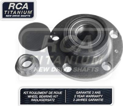 RCA France RCAK1101 - Комплект підшипника маточини колеса avtolavka.club