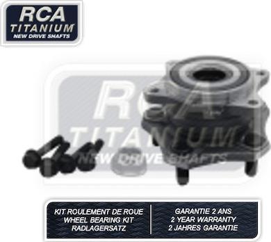 RCA France RCAK1188 - Комплект підшипника маточини колеса avtolavka.club