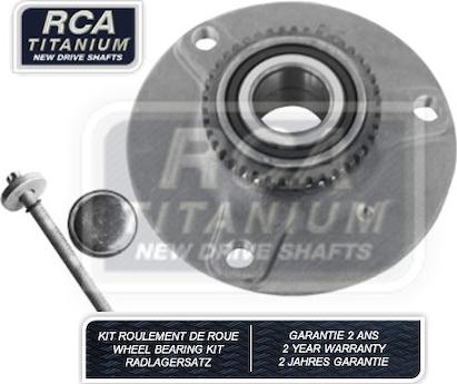 RCA France RCAK1347 - Комплект підшипника маточини колеса avtolavka.club