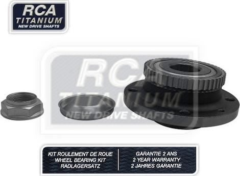 RCA France RCAK1306 - Комплект підшипника маточини колеса avtolavka.club
