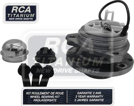 RCA France RCAK1244 - Комплект підшипника маточини колеса avtolavka.club