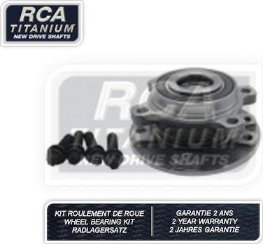 RCA France RCAK1289 - Комплект підшипника маточини колеса avtolavka.club