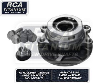 RCA France RCAK1277 - Комплект підшипника маточини колеса avtolavka.club