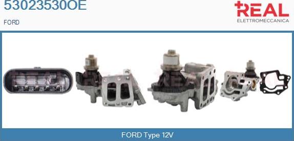 REAL 53023530OE - Клапан повернення ОГ avtolavka.club