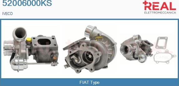 REAL 52006000KS - Компресор, наддув avtolavka.club