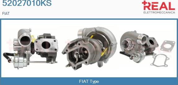REAL 52027010KS - Компресор, наддув avtolavka.club