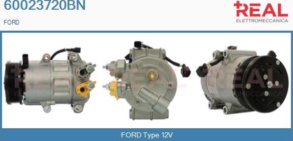 REAL 60023720BN - Компресор, кондиціонер avtolavka.club