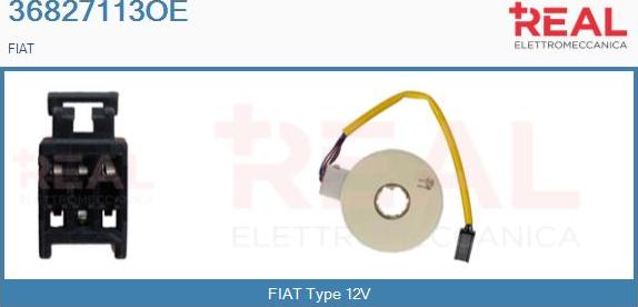 REAL 36827113OE - Датчик кута повороту руля avtolavka.club
