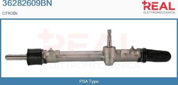 REAL 36282609BN - Рульовий механізм, рейка avtolavka.club