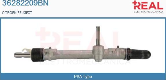 REAL 36282209BN - Рульовий механізм, рейка avtolavka.club