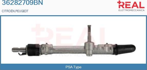 REAL 36282709BN - Рульовий механізм, рейка avtolavka.club