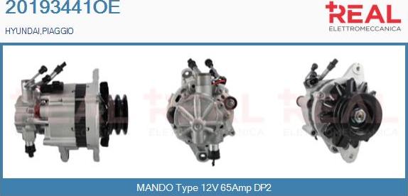 REAL 20193441OE - Генератор avtolavka.club