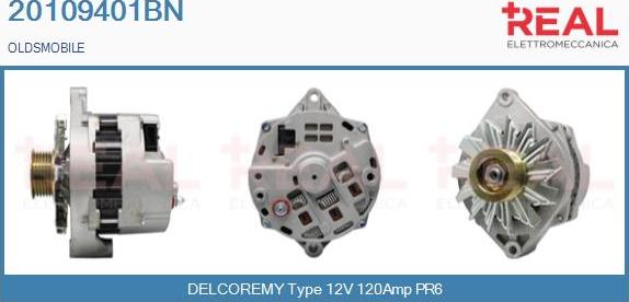 REAL 20109401BN - Генератор avtolavka.club