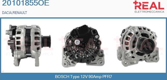 REAL 20101855OE - Генератор avtolavka.club
