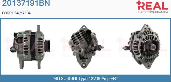 REAL 20137191BN - Генератор avtolavka.club