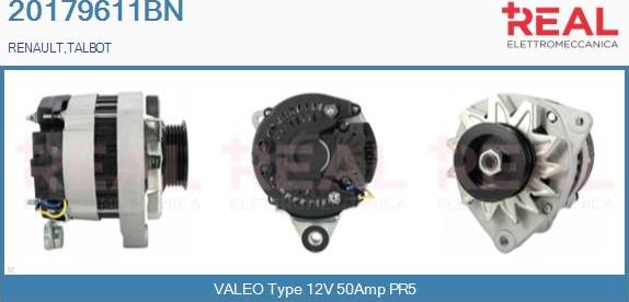 REAL 20179611BN - Генератор avtolavka.club