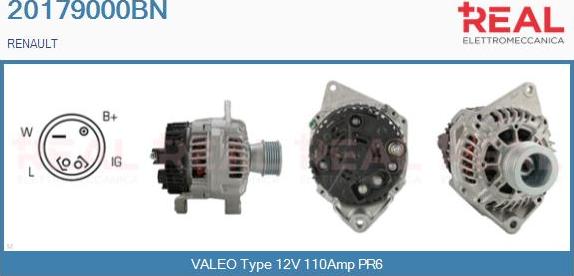REAL 20179000BN - Генератор avtolavka.club