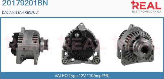REAL 20179201BN - Генератор avtolavka.club