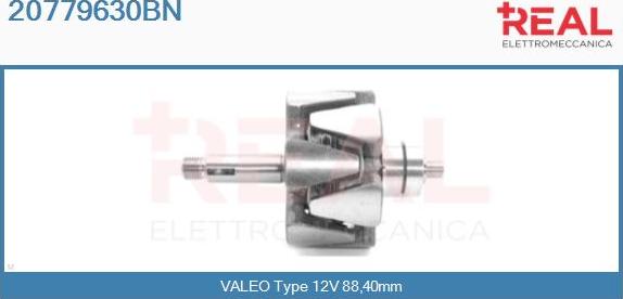REAL 20779630BN - Ротор, генератор avtolavka.club