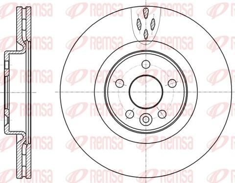 Brembo 09958610 - Гальмівний диск avtolavka.club