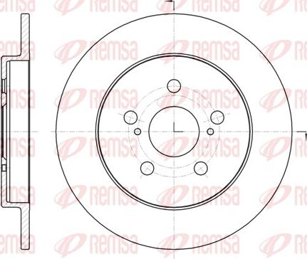 DJ Parts BD2077 - Гальмівний диск avtolavka.club