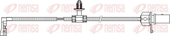 Remsa 001166 - Сигналізатор, знос гальмівних колодок avtolavka.club