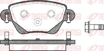 BENDIX 573012B - Гальмівні колодки, дискові гальма avtolavka.club