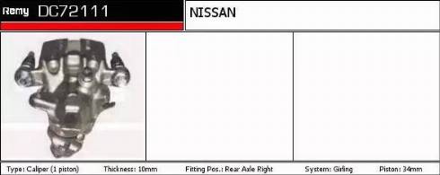Remy DC72111 - Гальмівний супорт avtolavka.club