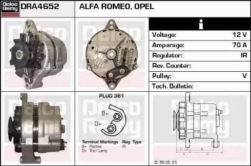 Remy DRA4652 - Генератор avtolavka.club