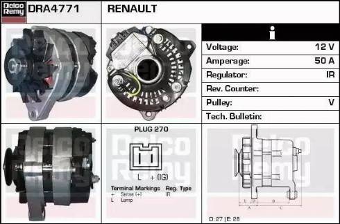 Remy DRA4771 - Генератор avtolavka.club