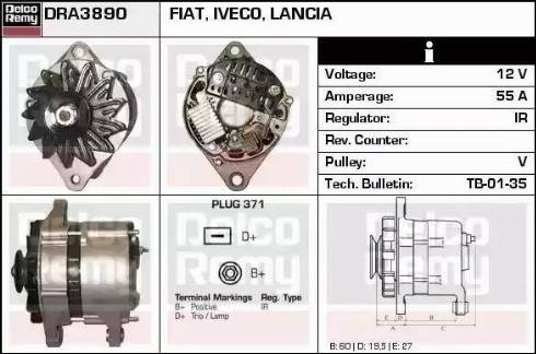 Remy DRA3890 - Генератор avtolavka.club