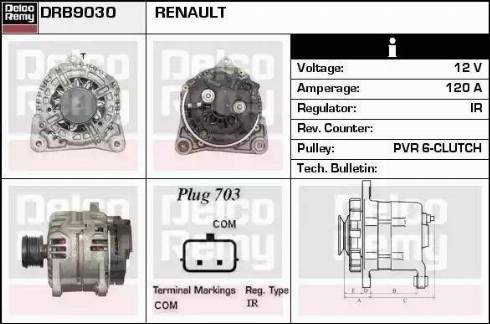 Remy DRB9030 - Генератор avtolavka.club