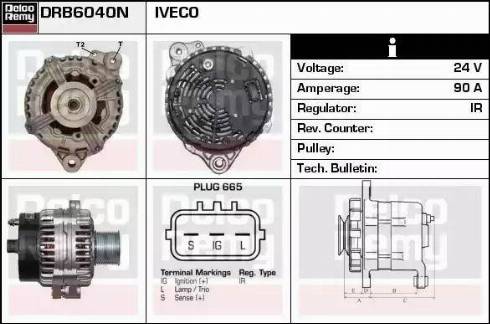 Remy DRB6040N - Генератор avtolavka.club