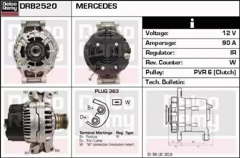 Remy DRB2520 - Генератор avtolavka.club