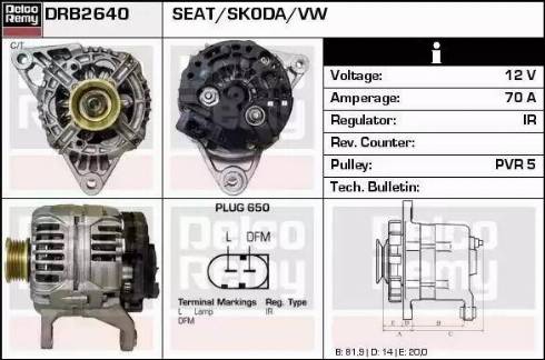 Remy DRB2640 - Генератор avtolavka.club