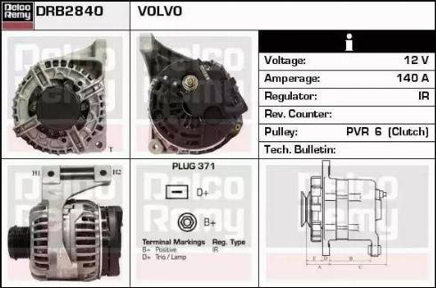 Remy DRB2840 - Генератор avtolavka.club