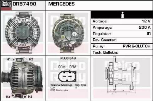 Remy DRB7490 - Генератор avtolavka.club