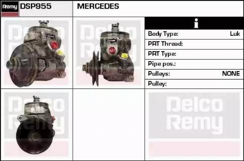 Remy DSP955 - Гідравлічний насос, рульове управління, ГУР avtolavka.club